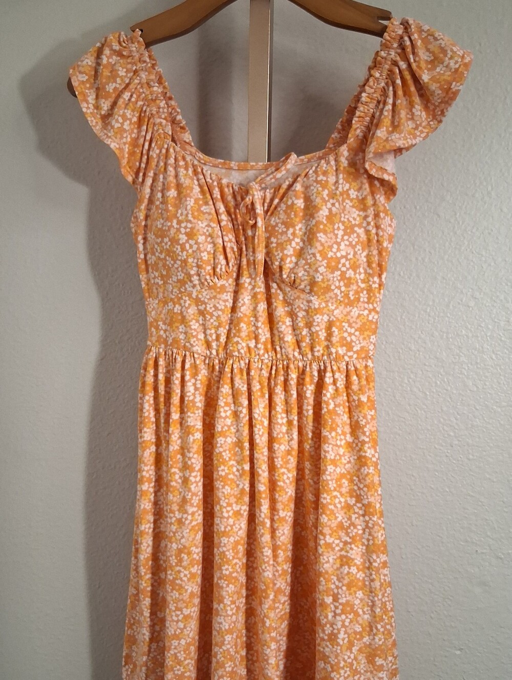 NOBO Orange And Yellow Dress Juniors Small